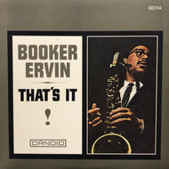 BOOKER ERVIN / THATS IT!