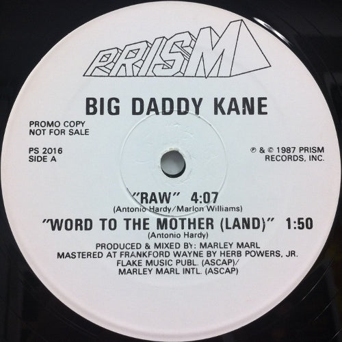 BIG DADDY KANE / RAW – TICRO MARKET