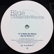 BLUE / U MAKE ME WANNA
