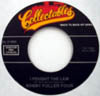BOBBY FULLER FOUR / I FOUGHT THE LAW