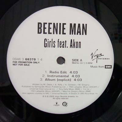 BEENIE MAN / GIRLS