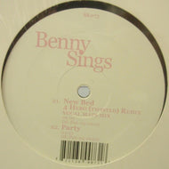 BENNY SINGS / NEW BED 4 HERO (TWISTED) REMIX