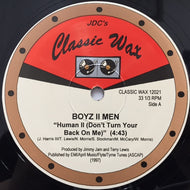 BOYZ II MEN / HUMAN ?(DON'T TURN YOUR BACK ON ME)