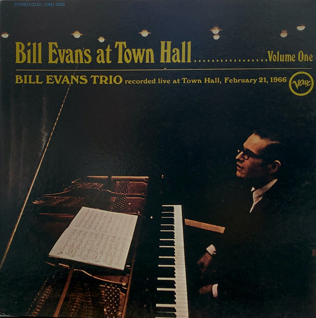 BILL EVANS TRIO / AT TOWN HALL, Volume One