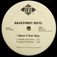 BACKSTREET BOYS / I WANT IT THAT WAY