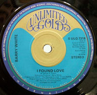 BARRY WHITE / I FOUND LOVE