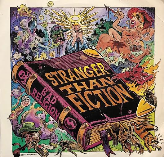 【LP】BAD RELIGION / stranger than fiction STRANGER THAN FICTION - BAD RELIGION (#045778699414) - Omega Music