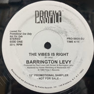 BARRINGTON LEVY / THE VIBES IS RIGHT