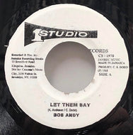 BOB ANDY / LET THEM SAY