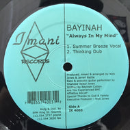BAYINAH / ALWAYS IN MY MIND