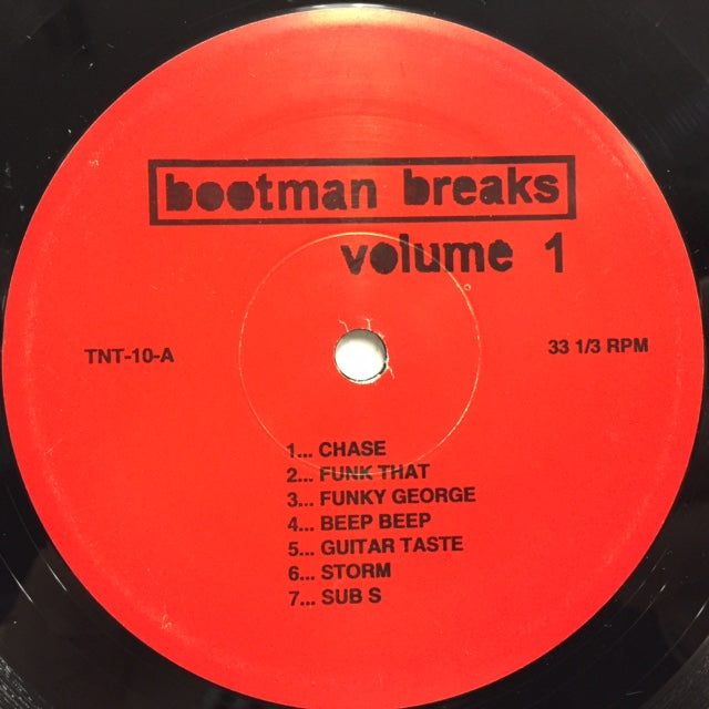 BOOTMAN / BOOTMAN BREAKS VOLUME 1 – TICRO MARKET
