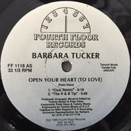 BARBARA TUCKER / OPEN YOUR HEART (TO LOVE)