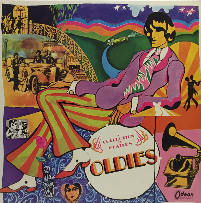 ビートルズ ◉帯付き オデオン 赤盤 ●オールディーズ (OP-8016) BEATLES / A COLLECTION OF BEATLES OLDIES (Odeon赤盤 OP-8016