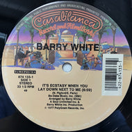 BARRY WHITE / IT'S ECSTASY WHEN YOU LAY DOWN NEXT TO ME