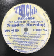 BACKROOM CONGREGATION / SUNDAY MORNING