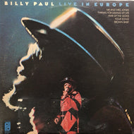 BILLY PAUL / LIVE IN EUROPE