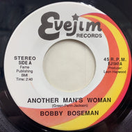 BOBBY BOSEMAN / Another Man's Woman 
