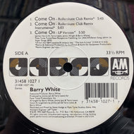 BARRY WHITE / Come On 
