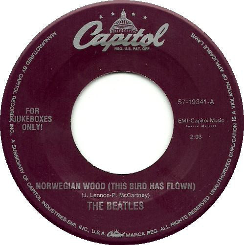 BEATLES / Norwegian Wood (This Bird Has Flown) – TICRO MARKET