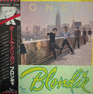 BLONDIE / AUTO AMERICAN 帯 ステッカー ポスター付