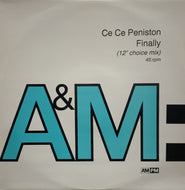 CE CE PENISTON / FINALLY (12”CHOICE MIX)