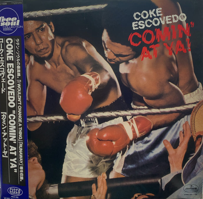 COKE ESCOVEDO / Comin' At Ya! 帯付 LP – TICRO MARKET