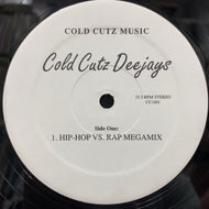 COLD CUTZ DEEJAYS / Hip-Hop vs. Rap Megamix (CC1001, 12inch)