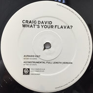 CRAIG DAVID / WHATS YOUR FLAVA?