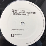 CRAIG DAVID / HIDDEN AGENDA
