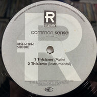 COMMON SENSE / THISISME / BOOK OF LIFE