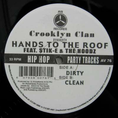 CROOKLYN CLAN / HANDS TO THE ROOF