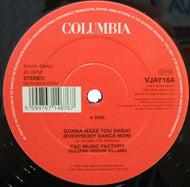 C & C MUSIC FACTORY / GONNA MAKE YOU SWEAT (EVERYBODY DANCE NOW)
