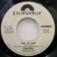 CRACKIN' / FALL IN LINE