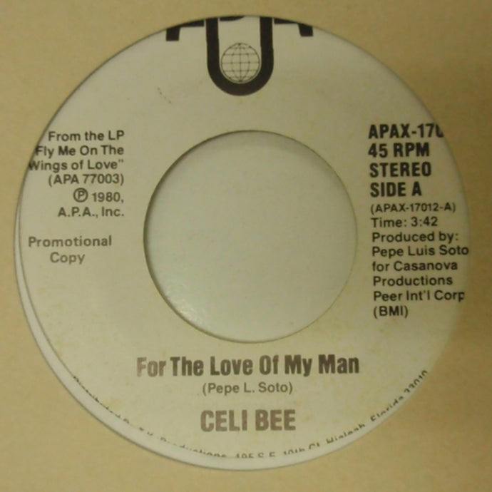 CELI BEE / FOR THE LOVE OF MY MAN / IT'S LOVE