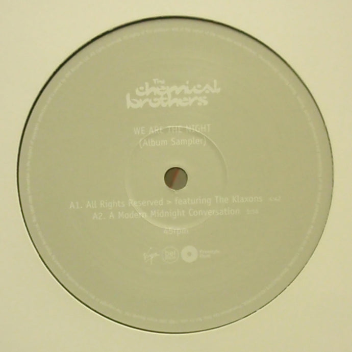 CHEMICAL BROTHERS / WE ARE THE NIGHT (ALUBUM SAMPLER)