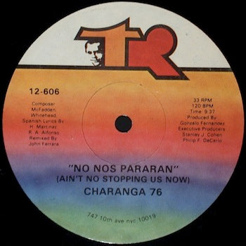 洋楽 Charanga 76 - No Nos Pararan CHARANGA 76 / NO NOS PARARAN (AIN'T NO STOPPING US NOW) – TICRO MARKET