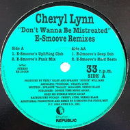 CHERYL LYNN / DON'T WANNA BE MISTREATED
