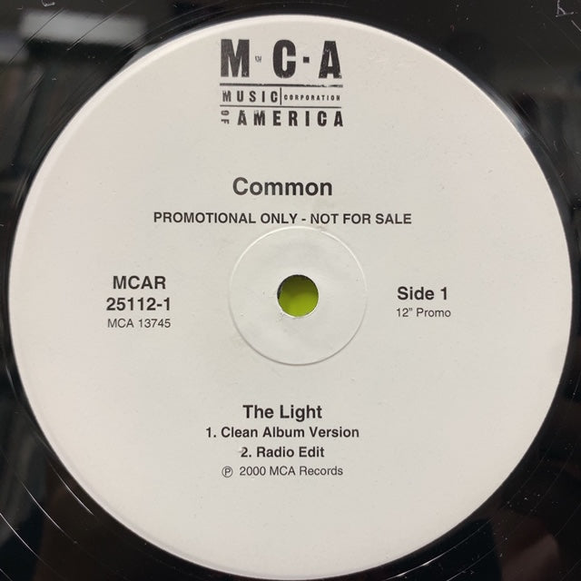 COMMON / THE LIGHT (Promo) – TICRO MARKET