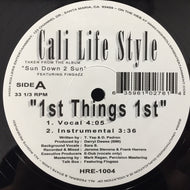 CALI LIFE STYLE / 1ST THANGS 1ST