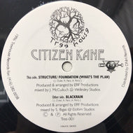 CITIZEN KANE / STRUCTURE / FOUNDATION (WHAT'S THE PLAN)