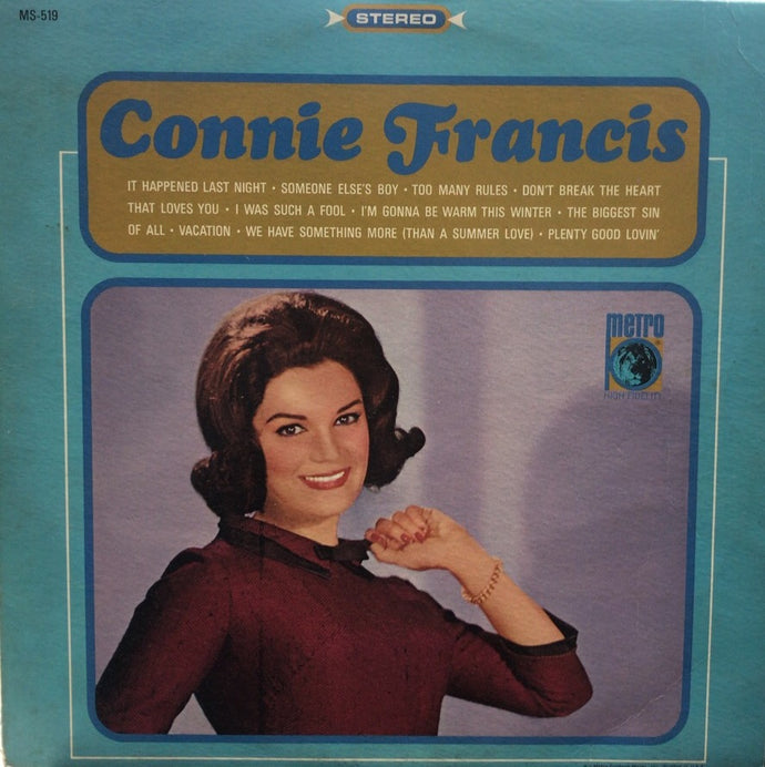 CONNIE FRANCIS / Connie Francis （inc. Vacation） – TICRO MARKET