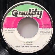 CARLTON AND THE SHOES / You And Me