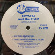 CRYSTAL AND THE TEAM / (Won't You) Dance With Me