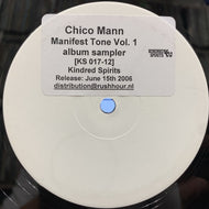 CHICO MANN / Manifest Tone Vol. 1 Remixes 
