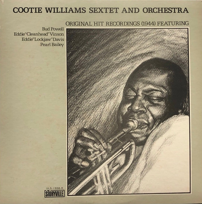 cootie williams sextet and orchestra レコード