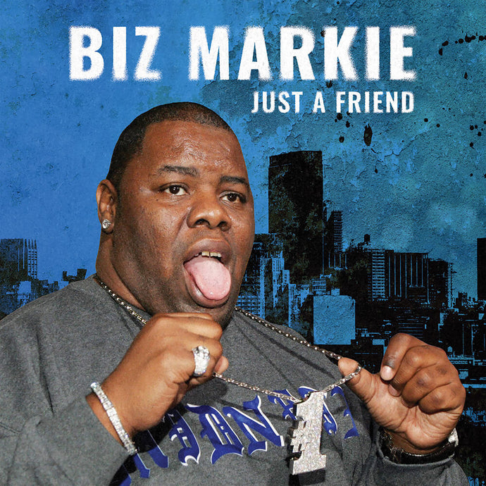 BIZ MARKIE / JUST A FRIEND (BLUE VINYL) 7inch