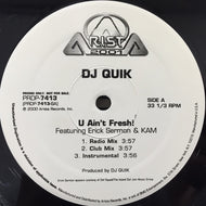 DJ QUIK / U AINT FRESH!