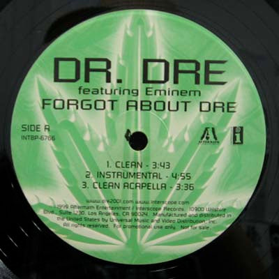 DR. DRE feat. EMINEM / FORGOT ABOUT DRE – TICRO MARKET