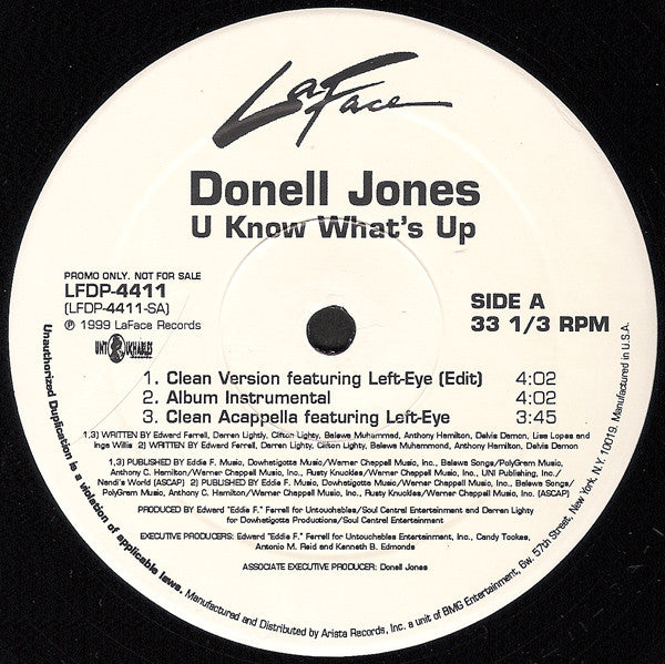 DONELL JONES / U KNOW WHATS UP (US)