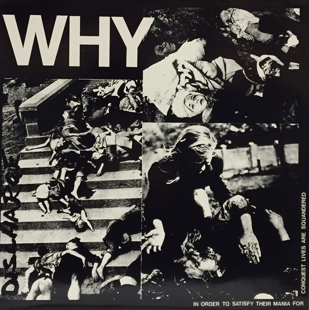 超美品の DISCHARGE / 帯付き LP ディスチャージ/ホワイ WHY